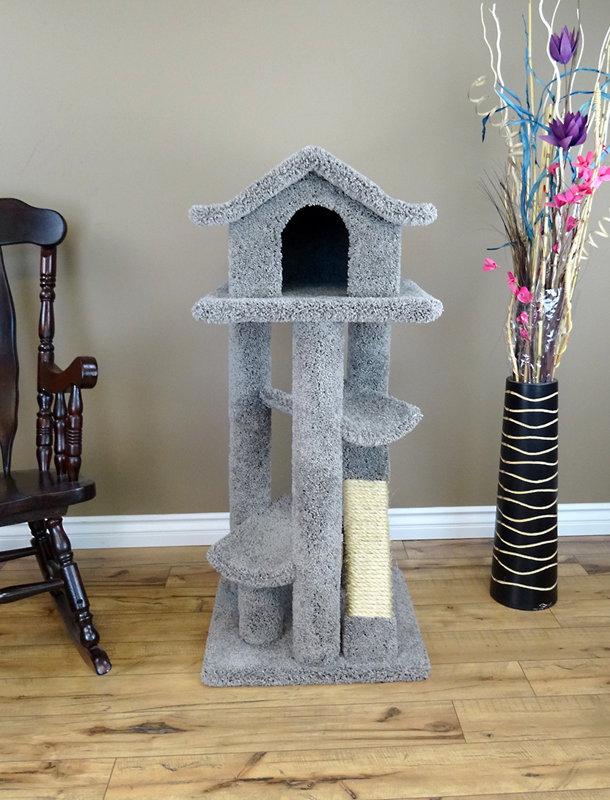 New Cat Condos Premier Cat Pagoda Tree & Reviews Wayfair